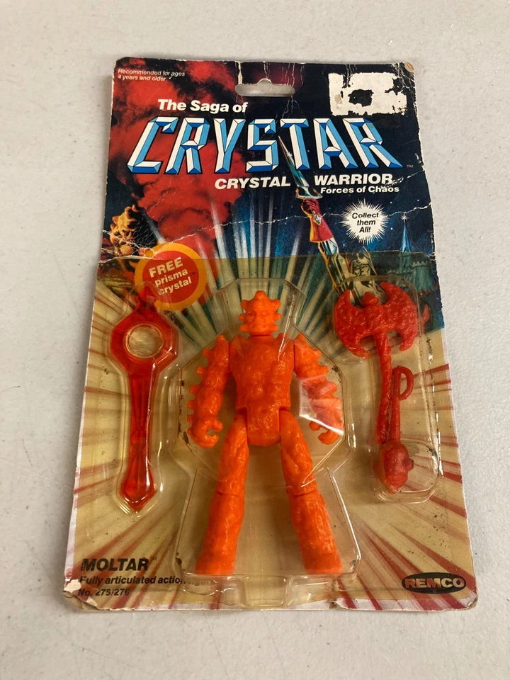 Фигурка D2 Crystar Moltar как новая на картонке Remco 1982 - Изображение 1 из 4