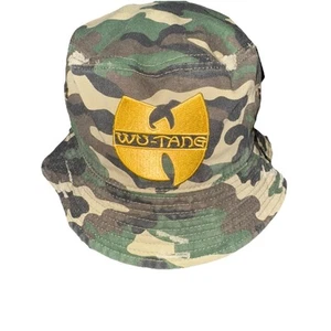 Shaolin Wu Camo Bucket Hat Fishing Cap Hip hop hats Size XL/XXL - Picture 1 of 7