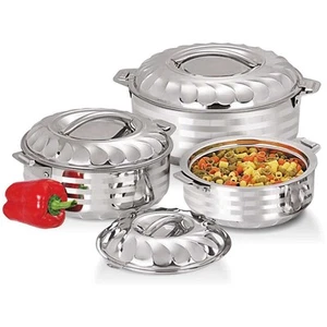 4-Piece Insulated Casserole Food Warmer/Cooler Hot Pot Gift Set, 4000mL+5000m... - Picture 1 of 9