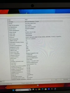 hp all in one computer Windows 11, Intel Celeron G4900t 2.9 GHZ 2 cores, 4GB RAM - Picture 1 of 2