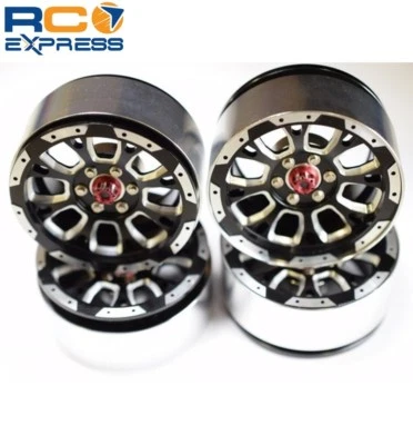 Hot Racing-Aluminum Billet 2.2 Beadlock Wheels W/ 12mm Hex (C-Style)(-BLW22SLC01 - Image 1 of 4