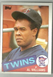 AL WILLIAMS MINNESOTA TWINS #614 - TOPPS NM-MT 1985 - Imagen 1 de 2