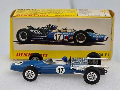 DINKY TOYS 1417 1:43 scale 1968 MATRA MS 11 V-12 F1 JP Beltoise - Image 1 of 4