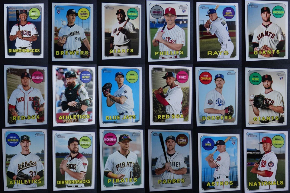 2018 Topps Heritage High Number Baseball Cards Complete Your Set You U Pick List - Image 1 of 1