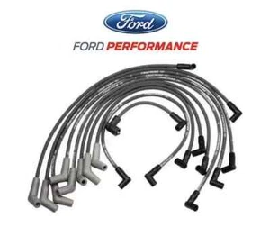 5.0L 5.8L Mustang Ford Racing 9MM Engine Spark Plug Ignition Wire Sets - Black - Picture 1 of 1