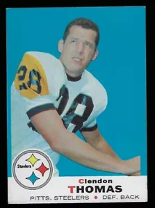 1969 Topps Set-Break # 42 Clendon Thomas - Bild 1 von 4