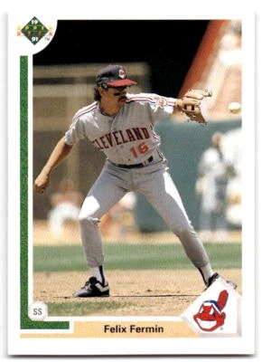 1991 Upper Deck #104 Felix Fermin - Image 1 of 2