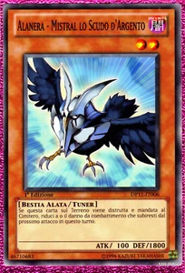 Carta YUGIOH-Alanera - Mistral lo Scudo d'Argento-DP11-IT006-ITA-Good-Common 1.E - Imagen 1 de 1