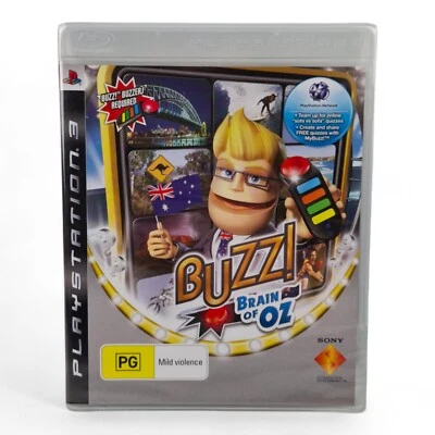 Buzz! Brain of Oz Sony PlayStation 3 PS3 Complete Game NEW SEALED - Image 1 of 3