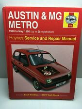 Austin Et MG Metro 1980 À May 1990 ( Up À G Immatriculation) 76