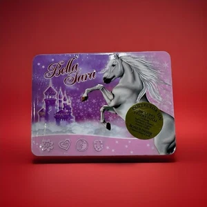 Bella Sara SEALED COLLECTORS TIN 5 Packs And One SHINNY BONIS CARD! Selten Versiegelt - Bild 1 von 2