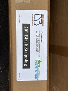 20" Black Floor Wax Stripping Pads - Case of 3 Georgia Enterprises - Picture 1 of 3
