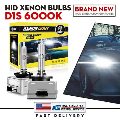 Juego de 2 bombillas de faros de xenón HID D1s 6000K para Mercedes-Benz GL63AMG 2016 Foto 1 de 4