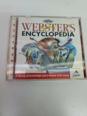 NEW SEALED Webster's Family Encyclopedia (CD, 1997) PC CD ROM Software Windows - Image 1 of 4