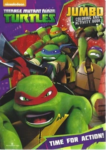 Teenage Mutant Ninja Turtles Jumbo Coloring & Activity Book #1, 2014, TMNT - Picture 1 of 1