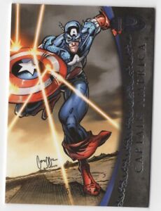 Captain America 2012 Upper Deck Marvel Premier Card #7 /199
