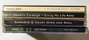 6 CD lot Damaris Carbaugh We Have a Mission (signed) Giving My Life Away Heart + - Picture 1 of 11