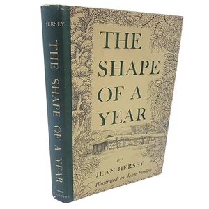 THE SHAPE OF A YEAR Jean Hersey SIGNED Letters 1967 First Edition Hardcover w/DJ - Imagen 1 de 10
