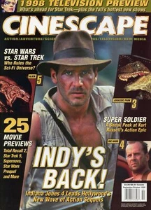 Cinescape Magazine Sep / Oct 1998 Indiana Jones 4  - Picture 1 of 1