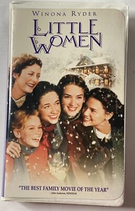 Little Women (VHS, 1996, Clamshell Case Closed Captioned) - Imagen 1 de 2