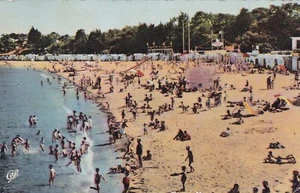 Carte postale ancienne postcard ILE DE NOIRMOUTIER plage des dames timbrée 1959 - Imagen 1 de 1