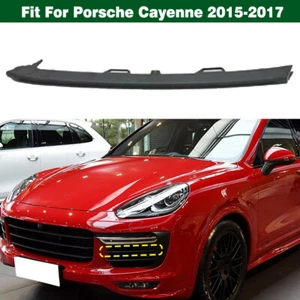 New Left Front Bumper Side Grille Cover Upper Trim For Porsche Cayenne 2015-2017 - Picture 1 of 9