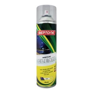 SEPTONE Professional Automotive Acrylic Clear Coat Spray Paint 400g Aerosol - Picture 1 of 1