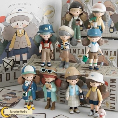 F.UN Molinta Popcorn Sister Outdoor Diary Series Blind Box Figure Toy Gift Decor - Image 1 of 4
