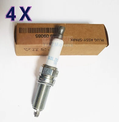 Juego de 4 bujías de iridio OEM para Hyundai Sonata 2011~2017 y Kia K5 2,0 L,-09085 Foto 1 de 3