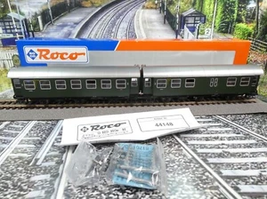 Roco 44148 - H0 - DB - Doppelumbauwagen 3. Kl. - OVP - #69201 - Bild 1 von 11