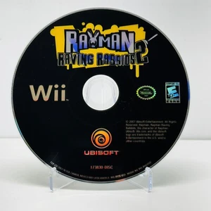 SOLO DISCO Rayman Raving Rabbids 2 (Nintendo Wii) - Imagen 1 de 1