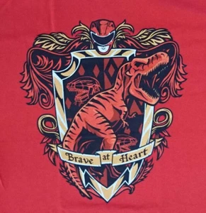 T-shirt Power Rangers Red Ranger taglia uomo Medium T-rex - Foto 1 di 2