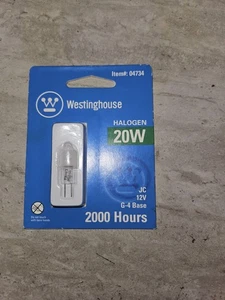 Westinghouse Clear Lighting 100-Watt Bi-Pin Light Bulb - 04719 GY6.35 120V JCD - Picture 1 of 2
