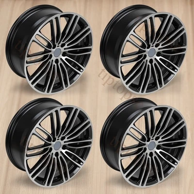 4件装19英寸x8英寸车轮OE 86328适用于2017-20宝马530e 550i 530i 540d 540i M550i轮辋 — 第 1/4 张图片