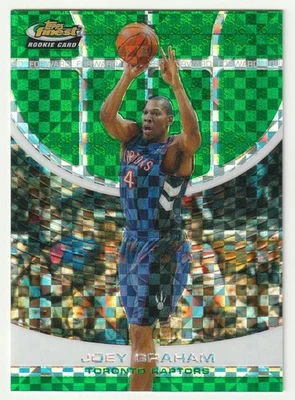 Joey Graham 2005-06 Finest #124 - Green Xfractor #51/69 - Rookie RC - TORONTO Foto 1 de 2