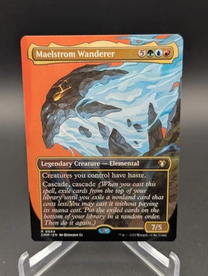 Maelstrom Wanderer (Borderless) Commander Masters Regular - Image 1 of 3