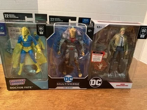 Mcfarlane Dc Multiverse Doctor Fate, The Demon, And John Constantine - Picture 1 of 7