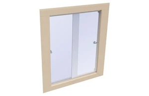 WA NEW Stratco Shed Sliding Window Merino - Picture 1 of 1