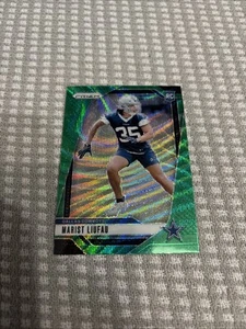 2024 Panini Prizm - Rookies Marist Liufau #372 Green Wave Prizm (RC) - Picture 1 of 2