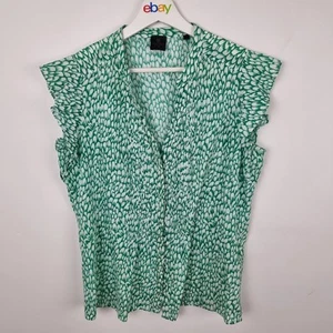 David Lawrence Shirt Size 10 Green Short Sleeve - Picture 1 of 5
