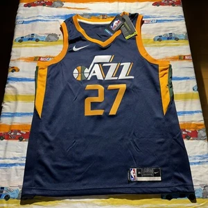 New Utah Jazz Rudy Gobert Nike Jersey / Size 48 Large MSRSP $110 - Picture 1 of 7