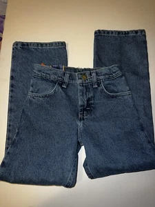 NWT rustler medium wash denim jeans boys play bottoms 10 slim relaxed - Picture 1 of 5