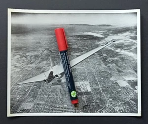 grande foto stampa 8x10 originale NORTHROP stampa USAF NORTHROP XP-79 # 43-52437 - Foto 1 di 2