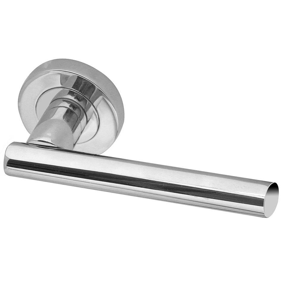 Frelan T Bar Lever on Rose Door Handle Petra Jv508 Chrome