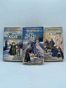 Dragon Lance Tales II Trilogie Set Bände 1 2 3 Taschenbuch Margaret Weis TSR - Bild 1 von 10