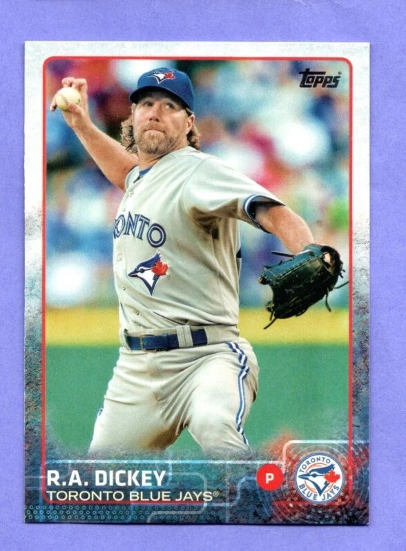 2015 Topps   #316 R. A. Dickey   Blue Jays - Image 1 of 1