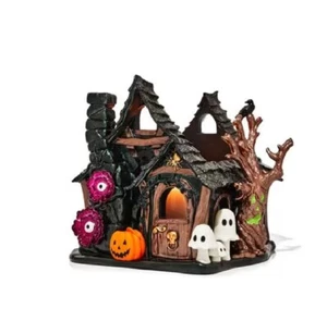 BATH & BODY WORKS HAUNTED HOUSE LUMINARY 3-Wick Candle Holder 2022 NIB - Picture 1 of 6