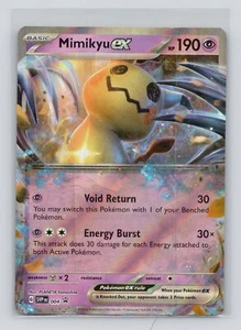 SV: Scarlet & Violet Promo Cards #004 Mimikyu ex Promo - Picture 1 of 2