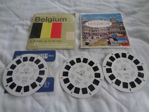 SAWYERS VIEWMASTER PACKET & OUTER COVER + STAMP REF C 370 BELGIUM - Picture 1 of 2