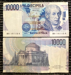 Italy 10000 Lire 1984 Banknote World Paper Money Circulated - Picture 1 of 1
